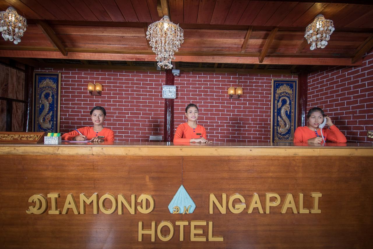 Diamond Hotel Ngapali Eksteriør billede